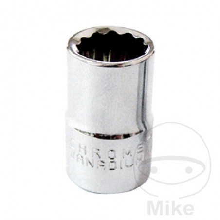 JMP Llave de vaso bihexagonal con 12 bordes 3/8 7/16 722.55.05