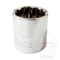 JMP Bihexagonal socket wrench with 12 edges 3/8 7/8 722.55.12