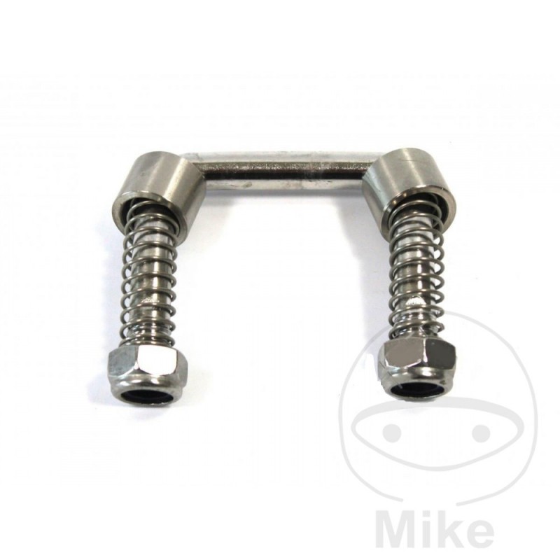 Trailer retaining bracket with springs 338.04.42
