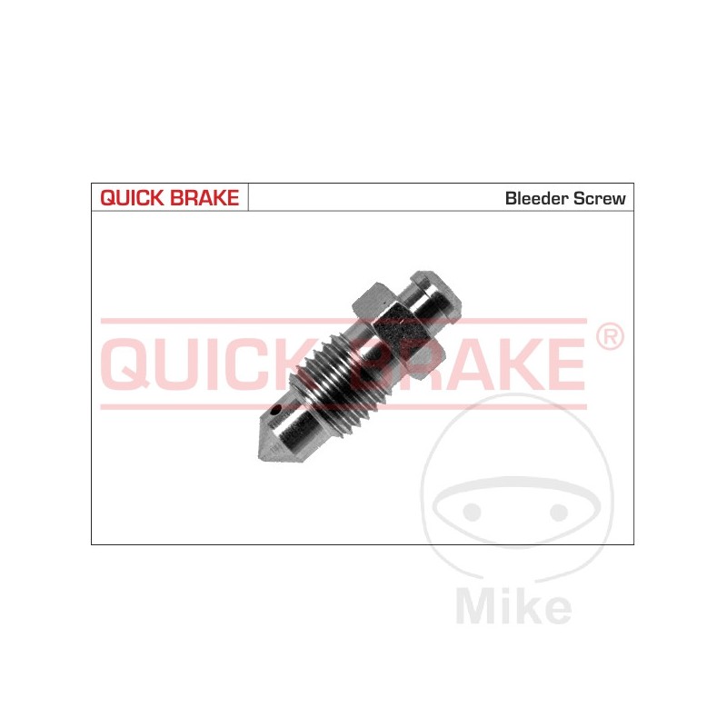 QUICK BRAKE Tornillo de purga pinza freno M10X1.25 SW10 L28.0 4420293