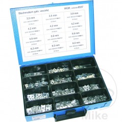 DRESSELHAUS Caja surtida 300 tuercas metálicas carrocería 8537 483.90.07