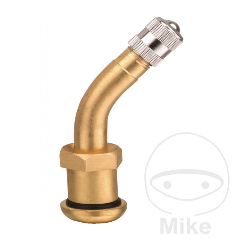 Válvula metálica en ángulo para neumático de camión 45 58MS/9.7 519.03.50