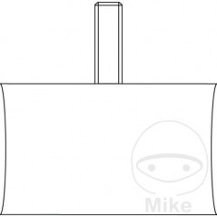 Pack 4 gomas antivibración para compresor 500L 673.02.95