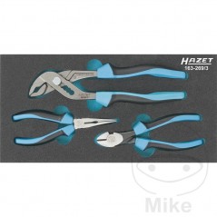 HAZET Kit 3 alicates con inserto para carro de herramientas 606.00.38