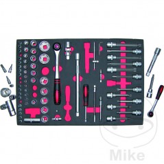 JMP Kit 82 tools with insert for tool cart 606.11.47