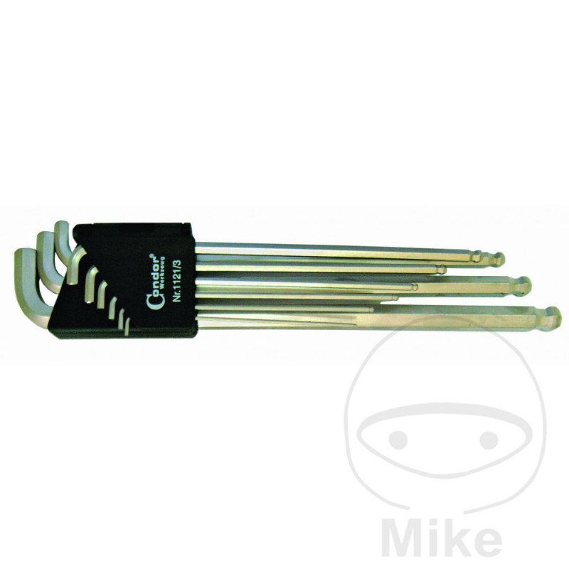 CONDOR Allen key set 1/16-3/8" 632.03.03