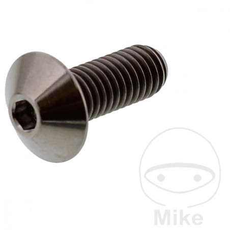 JMP pan head titanium screw M6X1.00 MM 775.16.29VAR