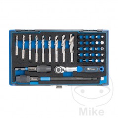 CONDOR Set of spiral drill bits + hexagonal 1/4 HSS-G M2 6370083