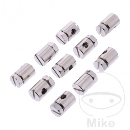 JMP Pack 10 prisioneros de rosca 9 MM 2.8 7310778