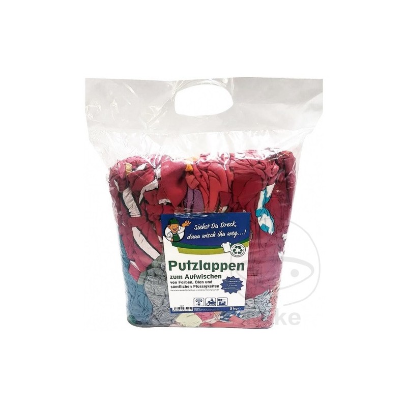 Cotton T-shirt cleaning rags 2.5 KG 551.53.90