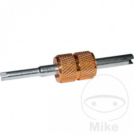 Valve wrench for unscrewing connection valves 614.04.91