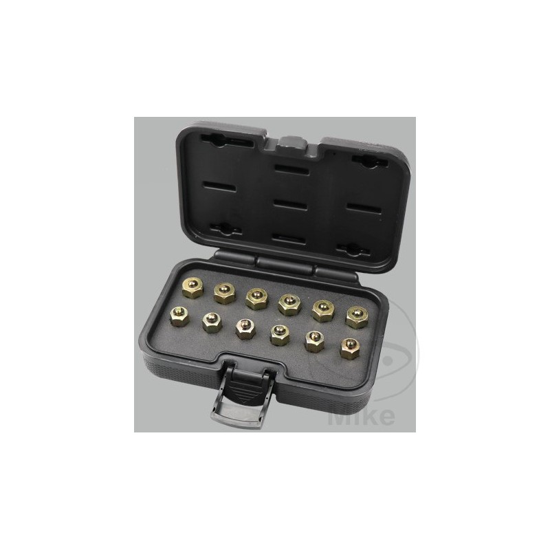 Closing plug set for injector leak testing 12 14 MM 614.08.69