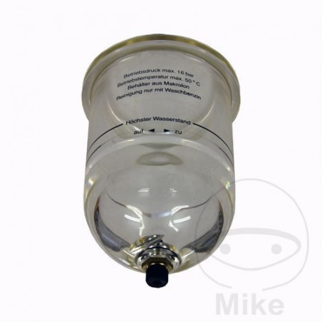 Replacement glass for filter with pressure regulator DN 20 656.80.42