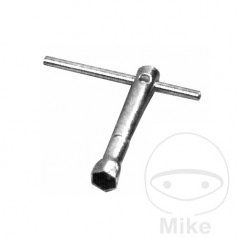 Llave de bujia con la cruz 18 M L118MM 722.21.36