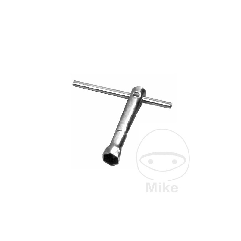 Llave de bujia con la cruz 18 M L118MM 722.21.36