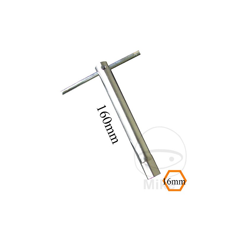 JMP Spark plug wrench with retractable t-handle 16 L160MM 722.26.31