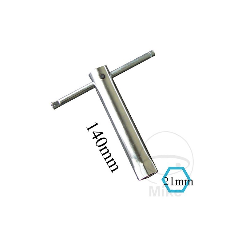 JMP Angled Handle Spark Plug Wrench 21 L140MM 722.26.64
