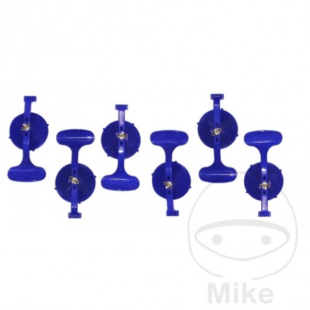 Set of 6 fixings with suction cup glass repair 627.00.08