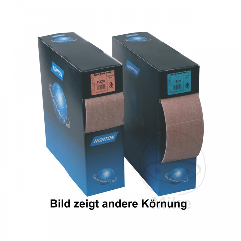NORTON Bobina rollo papel de lija ROTOLO K800 115 MM X 25 M 564.60.03