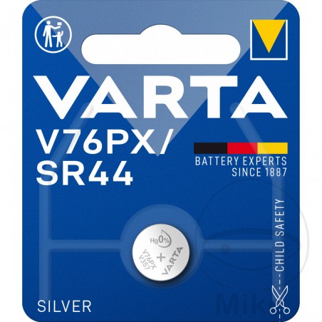 VARTA button battery V76PX 156.00.03
