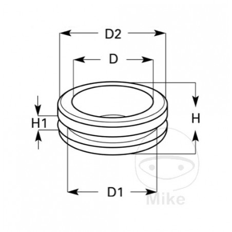 DRESSELHAUS Pack 8 pasacables doble cara abierta 6 X 9 11 ALTN: 1582774 479.20.99