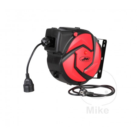 HUF Alargadera enrollacables con enchufe y conector 230V 10 M JMP 3X 1.5 MM 685.03.95