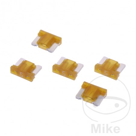 JMP Pack 5 mini fusibles clavija plana 5A HBR 1490107