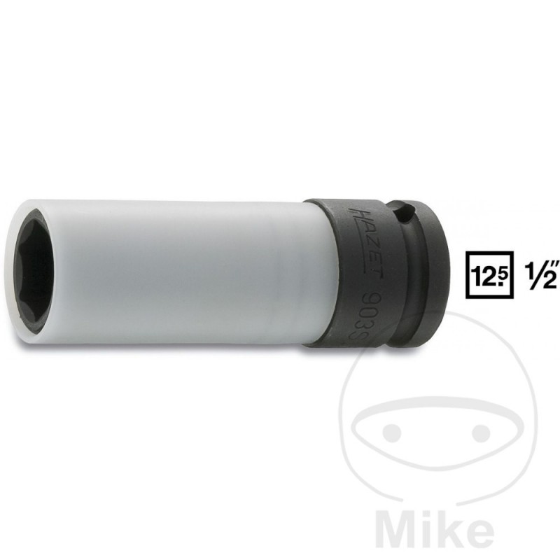 HAZET Coated Hex Impact Socket 1/2 15 MM 85 605.90.83