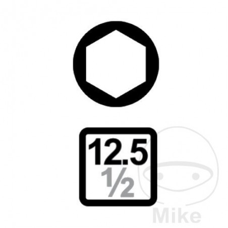 JMP Punta de destornillador allen reforzado 75 MM 17 605.98.36