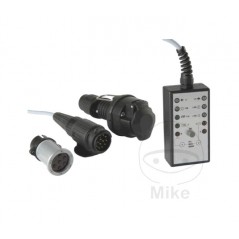 Trailer plug tester 7 and 13 poles 12V 5M 609.11.36