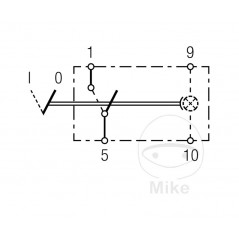 HELLA on/off switch 1451038