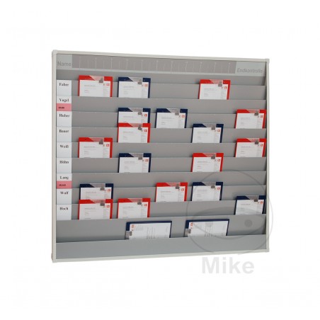 Planificador de taller con 10 espacios A4 1580 X 1282 76 MM 699.02.19