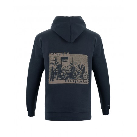 HEBO Sudadera casual con capucha CAFE BAR MT4004A