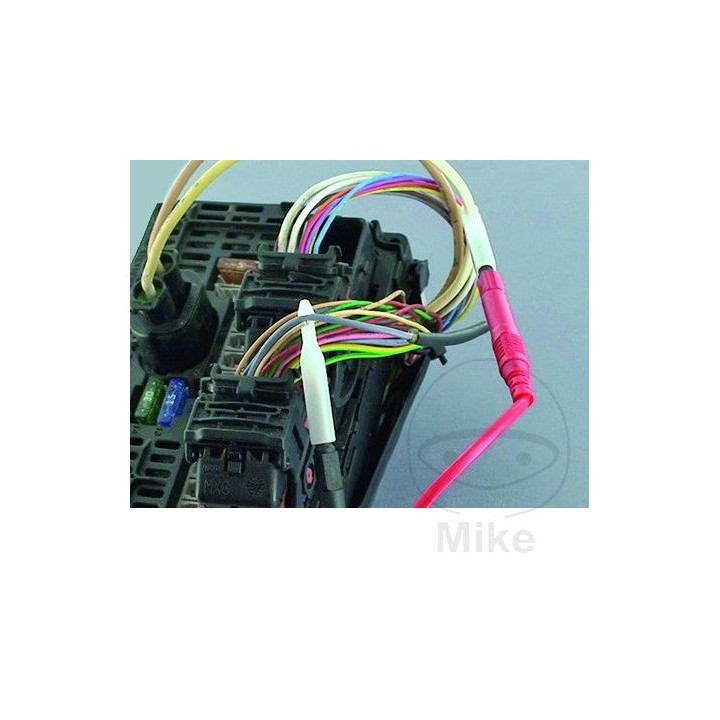Micro barbed connection testing kit with silicone cable 609.01.79