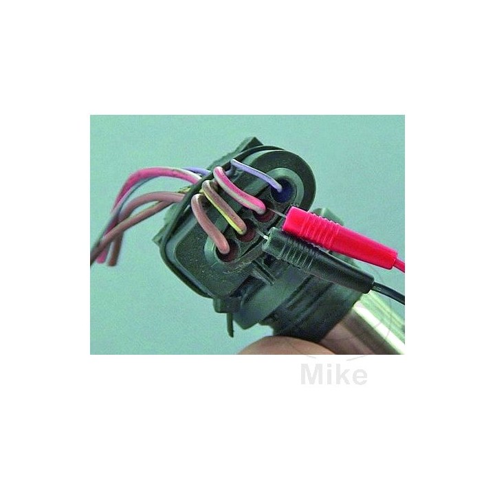 Micro barbed connection testing kit with silicone cable 609.01.79
