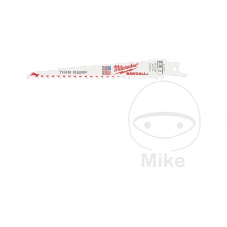 MILWAUKEE Pack 5 hojas de sierra sable para madera 150X5 MM 6850317