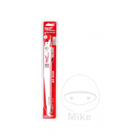 MILWAUKEE Pack of 5 saber saw blades for wood 150X5 MM 6850317