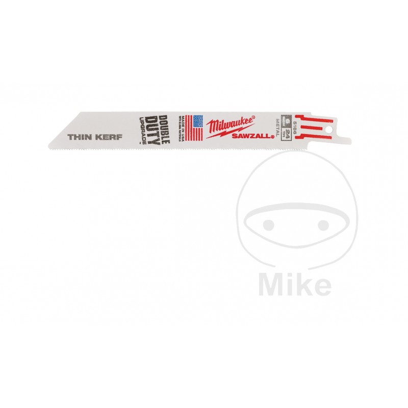 MILWAUKEE Hoja de sierra sable para metal 150X1 MM 0.5-3 VE5 6850339