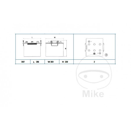 EXIDE BATERÍA DE ARRANQUE 12V 120A AGM 1510093