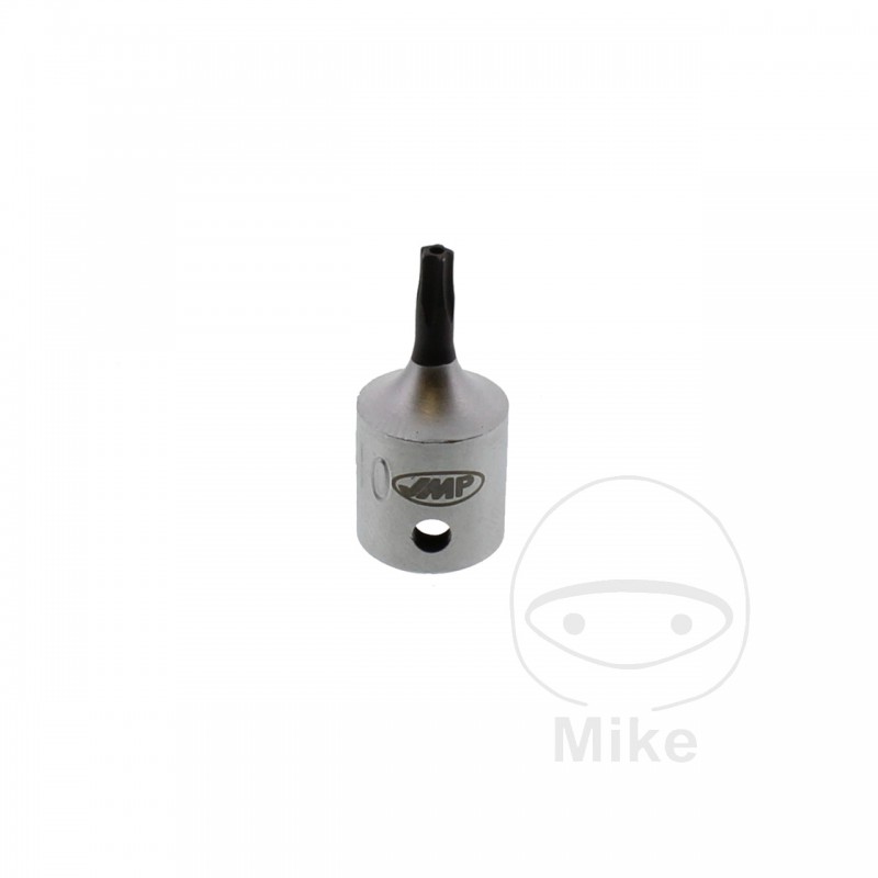 JMP 5 star screwdriver bit with hole 1/4 TS10 605.01.46