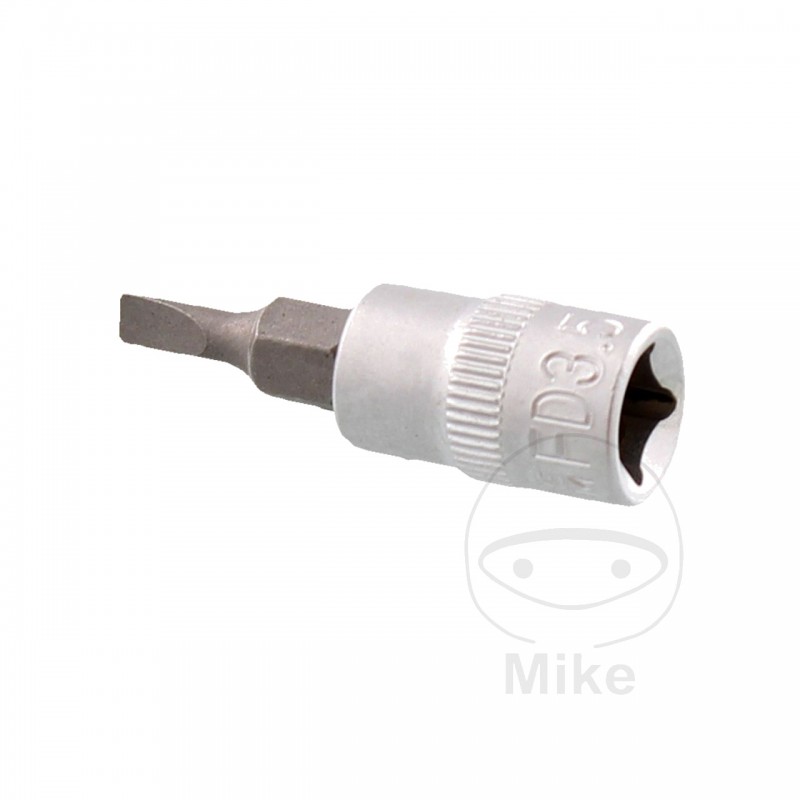 JMP Flat screwdriver bit 1/4 3.5 605.02.98