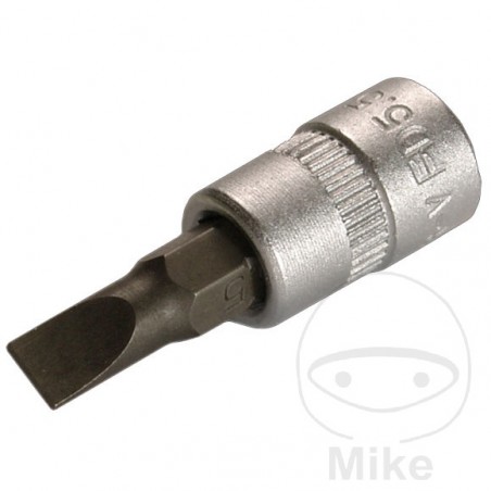 JMP Flat screwdriver bit 1/4 4.5 605.32.43