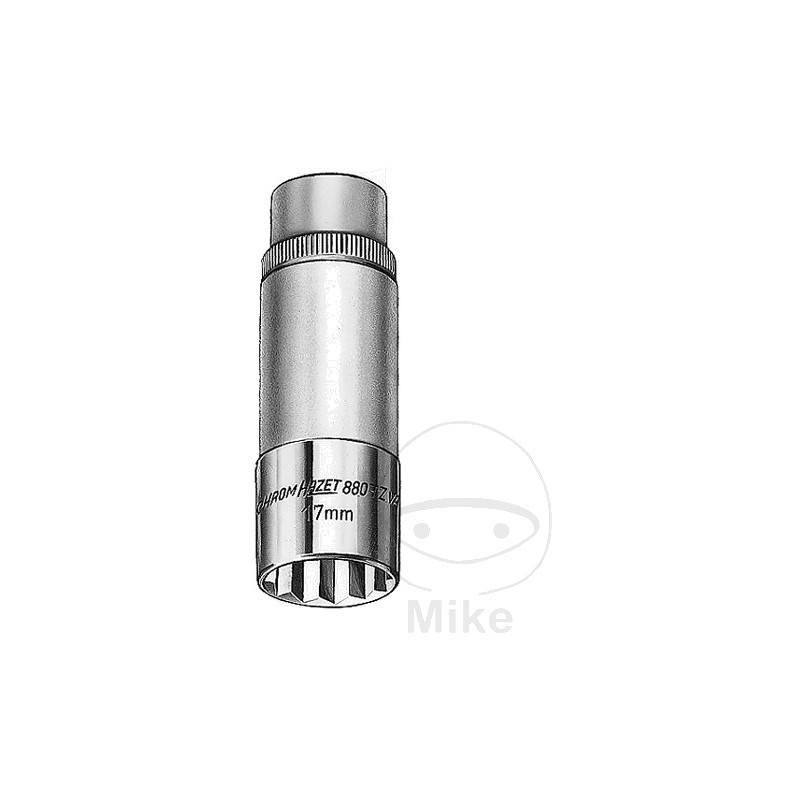 HAZET Llave de vaso bihexagonal 3/8 18 MM 66 607.70.44