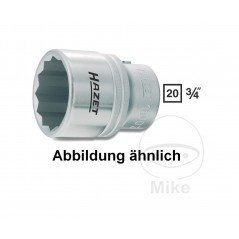 HAZET bihexagonal socket wrench 3/4 55 MM 67 605.80.36