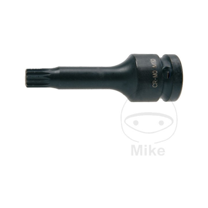 Juego 9 puntas de destornillador reforzados MULTIDENT 75 MM M4-M16 605.96.53