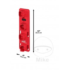 MILWAUKEE Tool battery holder M12 PACKOUT 6990545