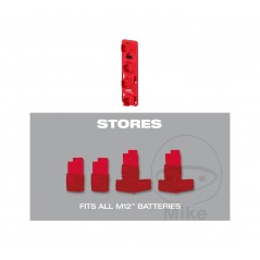 MILWAUKEE Tool battery holder M12 PACKOUT 6990545