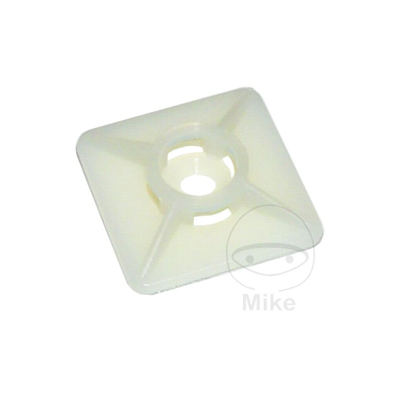 Pack of 100 adhesive support for cable ties 158.11.07
