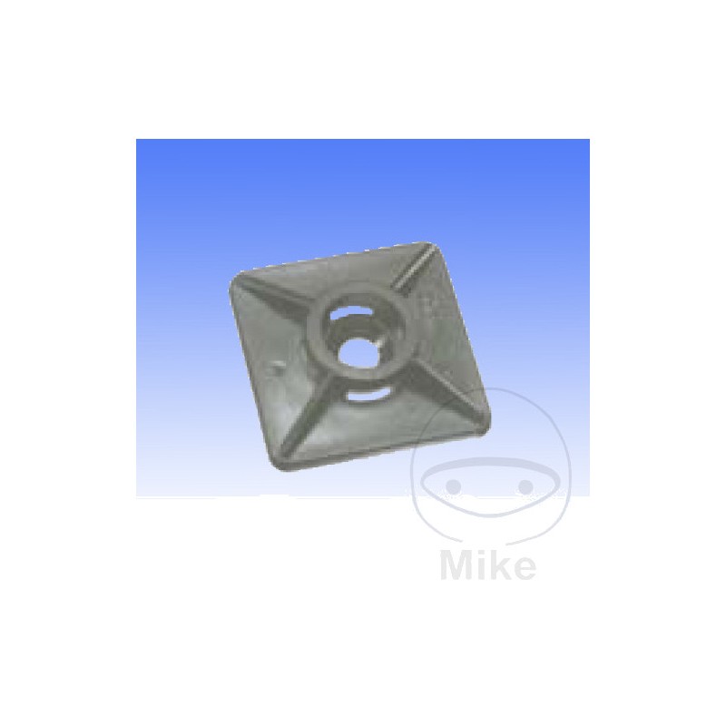 Pack 100 soporte adhesivo para bridas 158.13.39