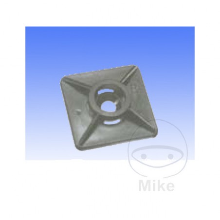 Pack of 100 adhesive support for cable ties 158.13.39